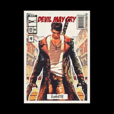 Devil May Cry Comic Phone Case Official Devil May Cry Merch