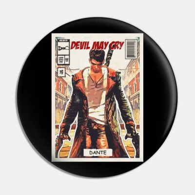 Devil May Cry Comic Pin Official Devil May Cry Merch