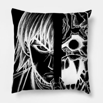Sparda In Black Dante From Devil May Cry Throw Pillow Official Devil May Cry Merch