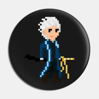 Pixel Vergil Devil May Cry Pin Official Devil May Cry Merch