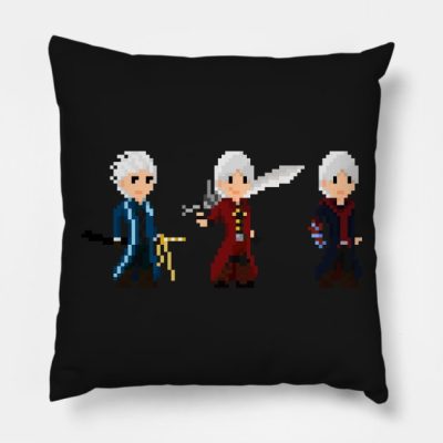 Devil May Cry Throw Pillow Official Devil May Cry Merch