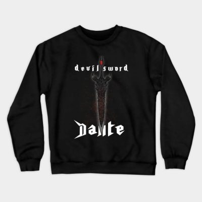 Devil Sword Dante Devil May Cry Crewneck Sweatshirt Official Devil May Cry Merch