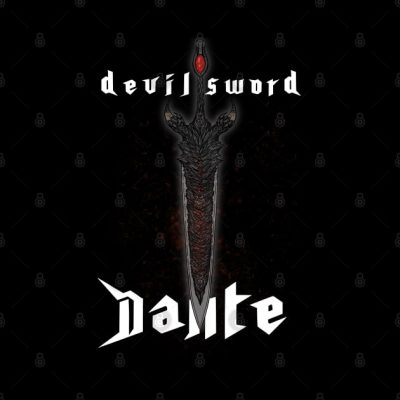 Devil Sword Dante Devil May Cry Tapestry Official Devil May Cry Merch