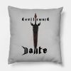 Devil Sword Dante Devil May Cry Throw Pillow Official Devil May Cry Merch