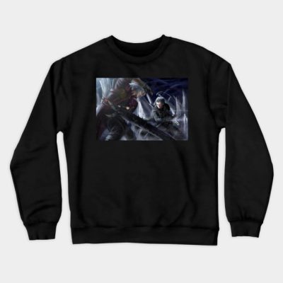 Dante Vs Vergil Crewneck Sweatshirt Official Devil May Cry Merch