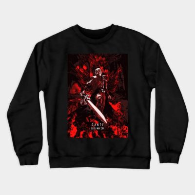 Classic Dante From Devil May Cry Crewneck Sweatshirt Official Devil May Cry Merch