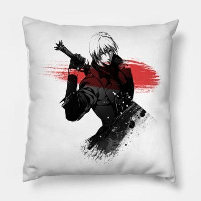 Dante Throw Pillow Official Devil May Cry Merch