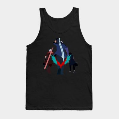 Nero Dante And V Tank Top Official Devil May Cry Merch