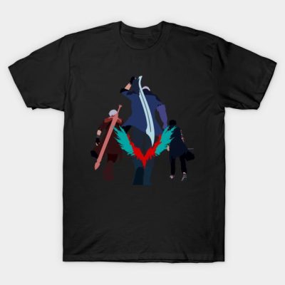 Nero Dante And V T-Shirt Official Devil May Cry Merch