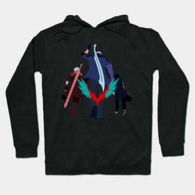 Nero Dante And V Hoodie Official Devil May Cry Merch
