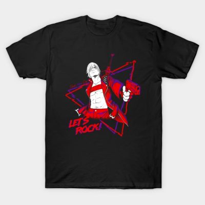 Lets Rock T-Shirt Official Devil May Cry Merch