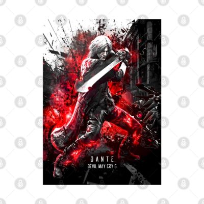 Devil May Cry 5 Dante Sparda Tapestry Official Devil May Cry Merch