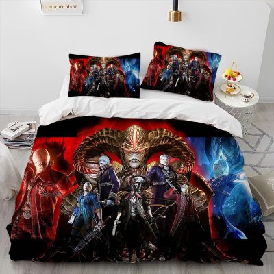 D Devil May Cry DMC Game Gamer Comforter Bedding Set Duvet Cover Bed Set Quilt Cover 20 - Devil May Cry Store