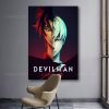 devilman crybaby cartoon 24x36 Decorative Canvas Posters Room Bar Cafe Decor Gift Print Art Wall Paintings 7 - Devil May Cry Store