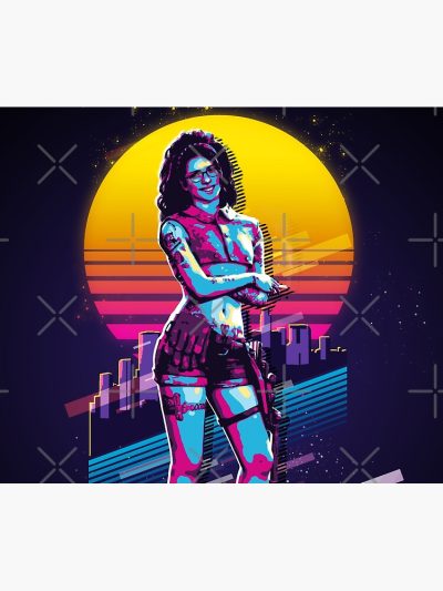 Devil May Cry - Nico (80S Retro) Tapestry Official Devil May Cry Merch