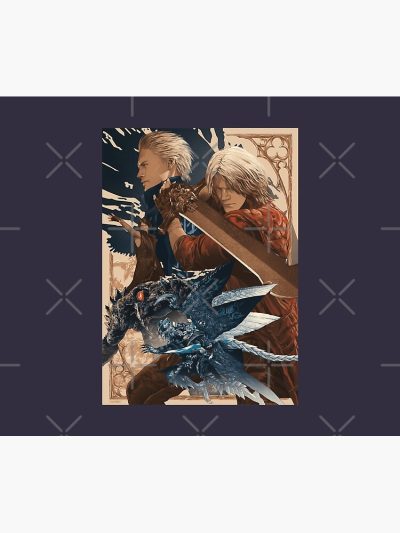Mens Funny Devil May Cry 5 Tapestry Official Devil May Cry Merch