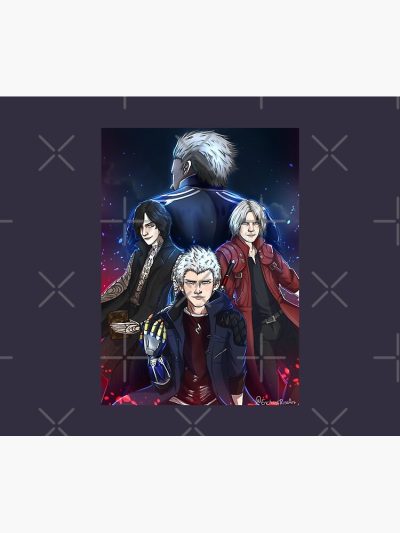 Men Women Devil May Cry 5 Tapestry Official Devil May Cry Merch