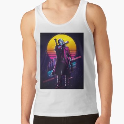 Devil May Cry - Dante (80S Retro) Tank Top Official Devil May Cry Merch