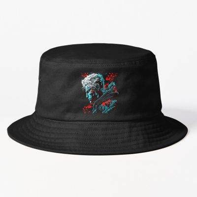 Vergil Devil May Cry Sticker Bucket Hat Official Devil May Cry Merch