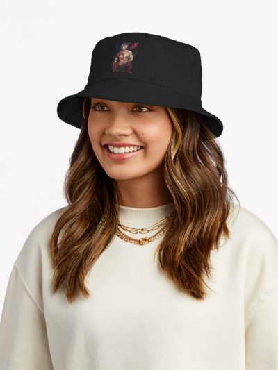 Navy Dante Devil May Cry 5 Bucket Hat Official Devil May Cry Merch