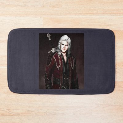 Light Blue Dante Devil May Cry 5 Bath Mat Official Devil May Cry Merch