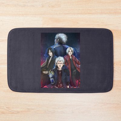 Men Women Devil May Cry 5 Bath Mat Official Devil May Cry Merch