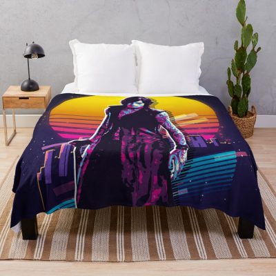 Devil May Cry - V (80S Retro) Throw Blanket Official Devil May Cry Merch