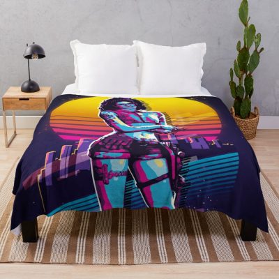 Devil May Cry - Nico (80S Retro) Throw Blanket Official Devil May Cry Merch