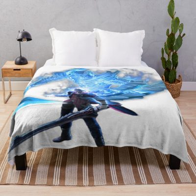 Devil May Cry 4 Throw Blanket Official Devil May Cry Merch