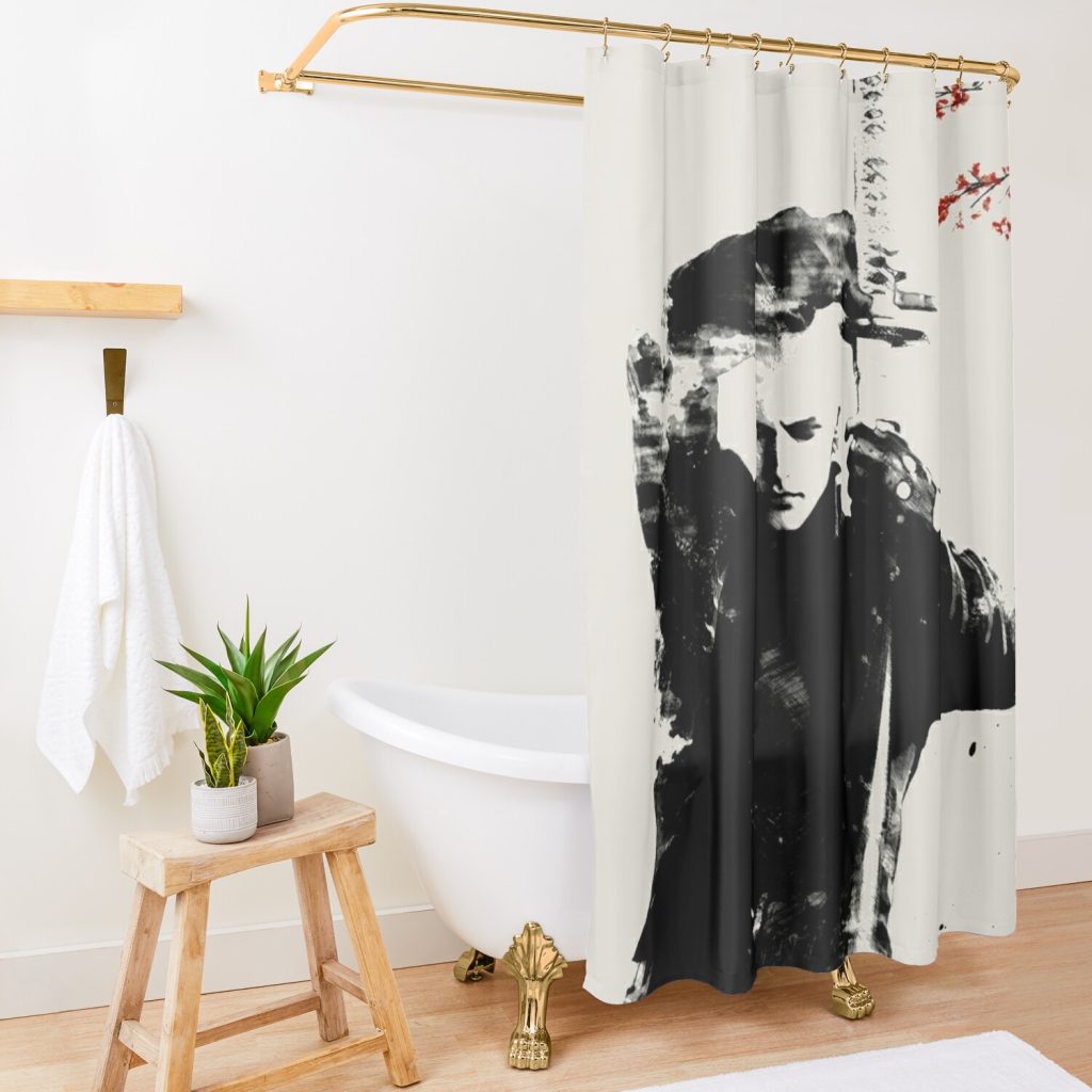 Devil May Cry - Vergil *Japanese Style* Shower Curtain Official Devil May Cry Merch