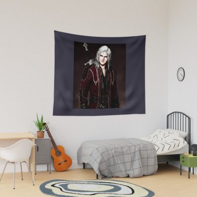 Light Blue Dante Devil May Cry 5 Tapestry Official Devil May Cry Merch