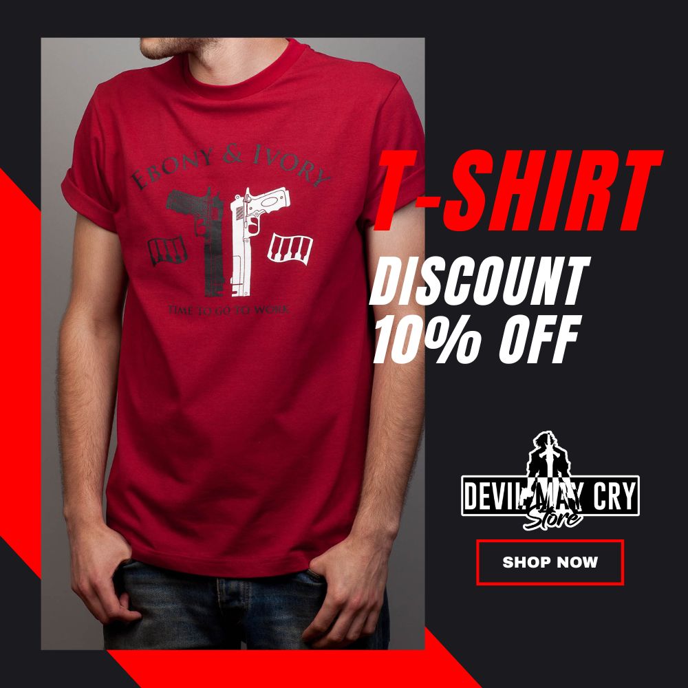 Devil May Cry Store T-shirt Collection