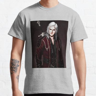 Light Blue Dante Devil May Cry 5 T-Shirt Official Cow Anime Merch