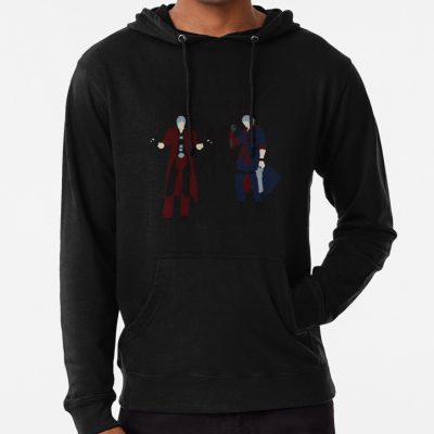 Vintage Dante And Nero Hoodie Official Cow Anime Merch