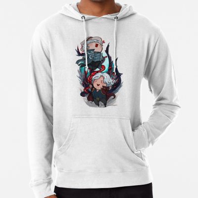 Devil May Chibi - Fly Me To The Moon - Sparda Twins Hoodie Official Cow Anime Merch