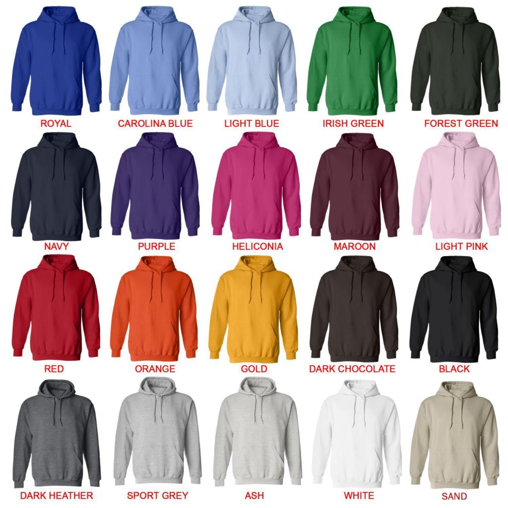 hoodie color chart - Devil May Cry Store