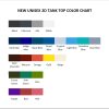 tank top color chart - Devil May Cry Store